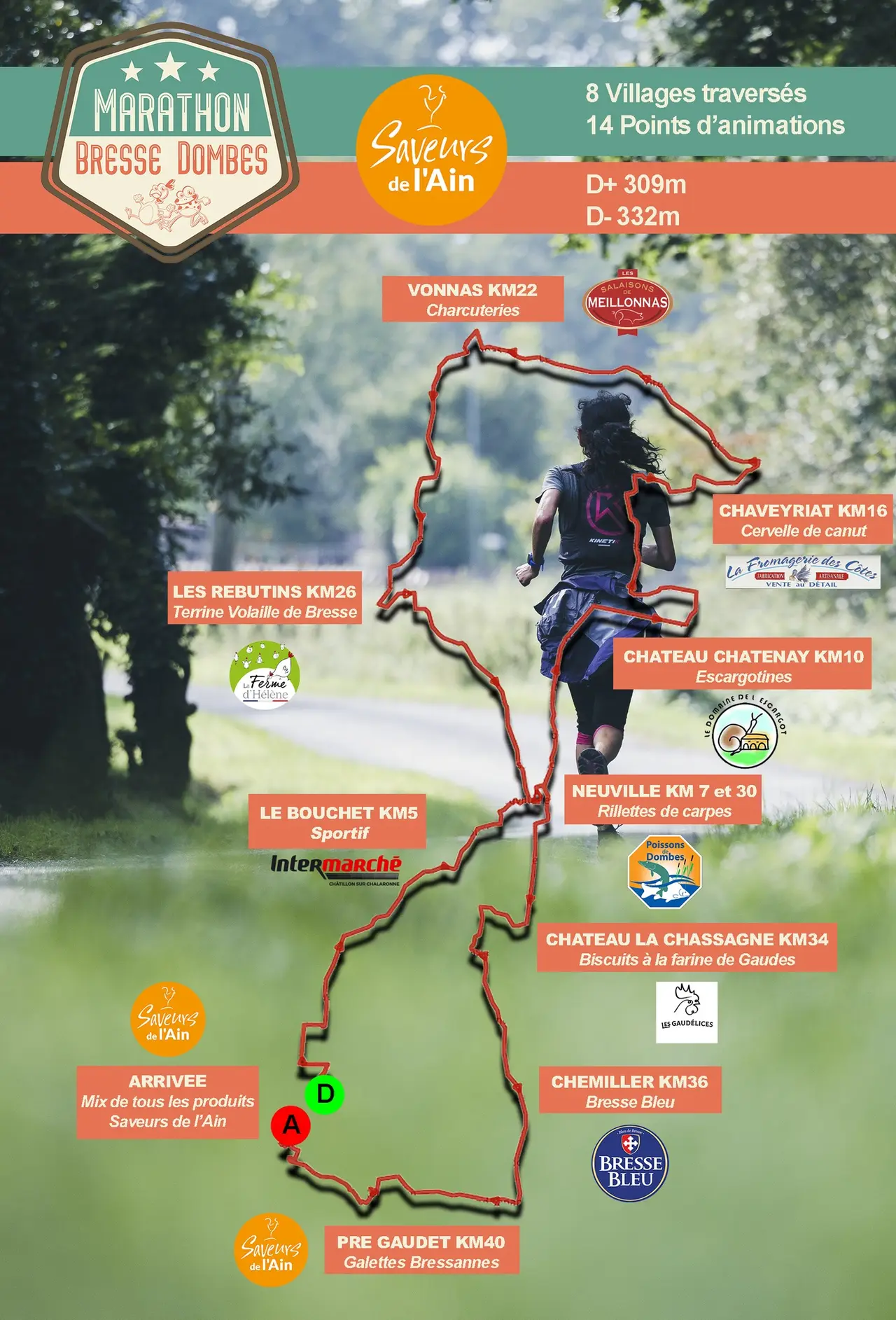 Le Marathon Bresse-Dombes, 7 mai 2023