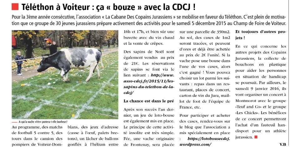 Annonce Telethon